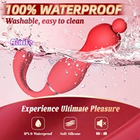 Jouets sexuels vibrants pour femmes, télécommande par application, vibrateurs portables, 10 modes de vibration, 360° °   Stimulateur clitoridien rotatif G-Spot
