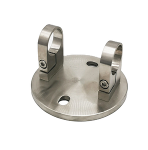 Support carré réglable en <span class=keywords><strong>inox</strong></span> pour système de balustrade extérieure, idéal pour rampes de balcon et escaliers – Offre Spéciale - Product Image 4