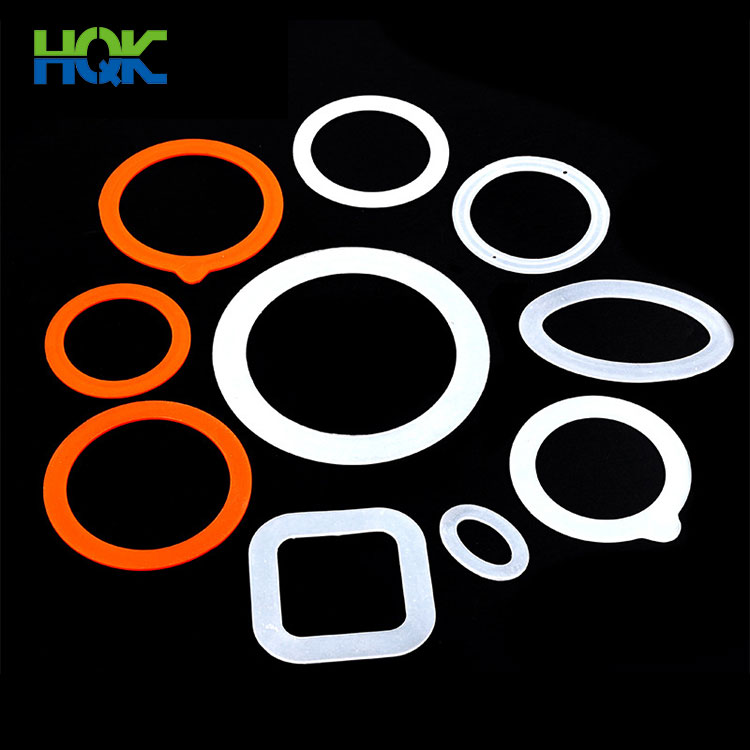 High Quality Factory Molded Cutting Moulding Washer Silicone Rubber Gasket Seals
