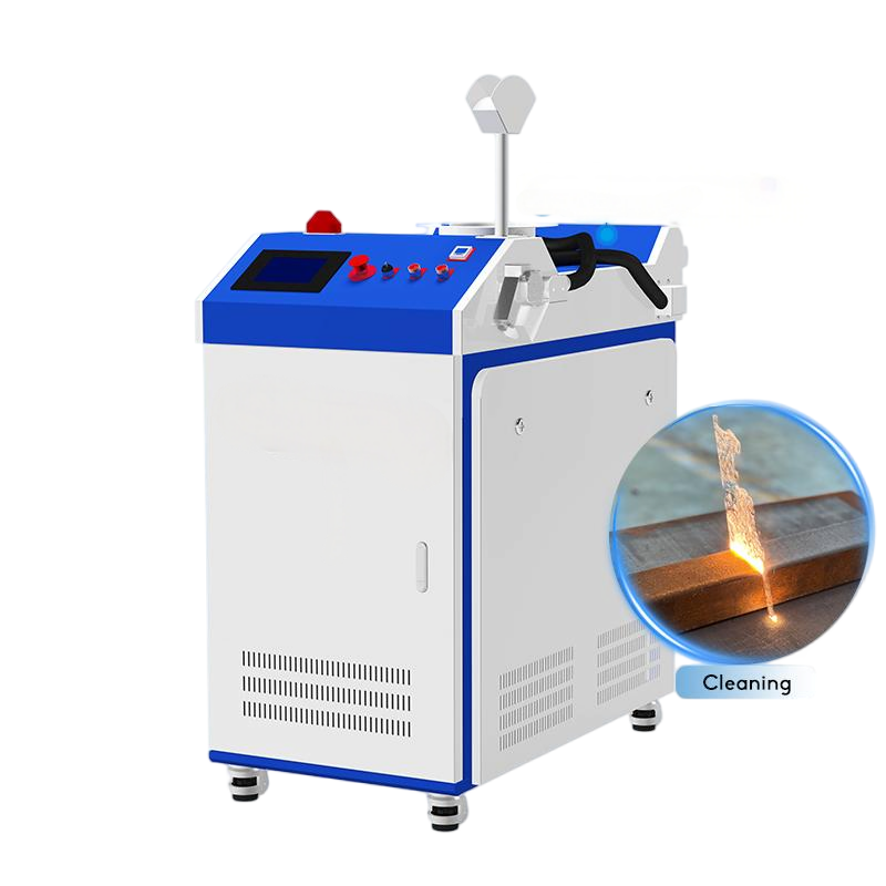 Mini Handheld Laser Cleaning Backpack and Equipment New Condition for Stone Stainless Steel Aluminum Fiber Laser Type