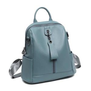 Mochilas Escolares de Cuero Personalizadas al por Mayor, Nuevas, de Gran Capacidad, para Viajes, para Mujer - Product Image 1