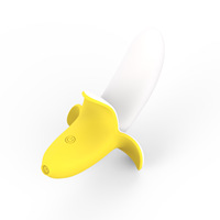 Vibrador de clítoris en forma de plátano alimentado por USB, consolador estimulador vaginal de punto G, masturbador femenino, juguete sexual para adultos para mujeres