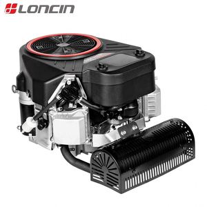 Moteur LONCIN LC2P77F pour tracteur, à combustion interne, essence, bicylindre en V, 22 CV, arbre vertical, roulement électrique - Product Image 3