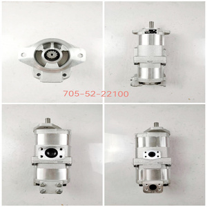 Bán Hot KOMATSU wa300/wa320/350 loader Duplex bơm 705-52-22100 dầu thủy lực bơm bánh răng ly tâm lý thuyết nước thải bơm - Product Image 2