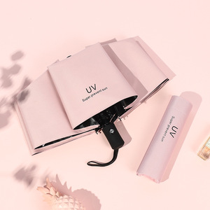 Promotional <strong>Windproof</strong> Custom Logo Sun Advertising <strong>Umbrella</strong> Portable Parasol Foldable Manual Automatic <strong>Folding</strong> Gifts UV <strong>Umbrella</strong> - Product Image 5