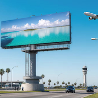 Pantalla LED para Exteriores DOOH de 6500nits, Legible Bajo la Luz Solar, P6.67, a Todo Color, HDR10, 3840Hz, Bajo Consumo, Fija, para Anuncios Comerciales en Carreteras