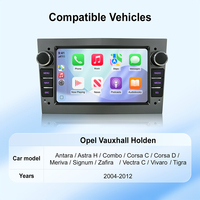 Autoradio Rhythm Linux sans fil CarPlay Android Auto écran tactile IPS 7 pouces pour Opel Vauxhall Holden 2004-2012