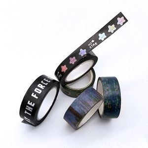 Le plus populaire fabricant de compte manuel personnalisé faire perforé feuille imprimé Washi ruban pour planificateur - Product Image 6