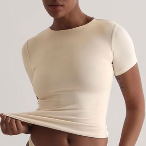 Dropshipping Y2K, ropa de calle de verano, camisetas de manga corta de punto ajustado para mujer, camisetas sexis ajustadas para chicas, camisetas holgadas para mujer - Product Image 1