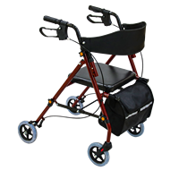 Le chariot de courses Déambulateur en carbone Assistant d'aide à la marche près de chez moi pour les personnes handicapées Déambulateur avec siège