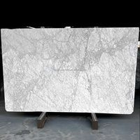Carreaux de marbre blanc de Carrare italien de luxe, pierre naturelle pour murs, sols, hôtels, décoration intérieure, pierre naturelle Venato Carrara