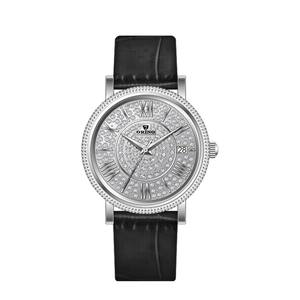 <span class=keywords><strong>Femme</strong></span> Réglage par Molette <span class=keywords><strong>Pierre</strong></span> Boîtier En Acier Inoxydable 5ATM Étanche De Luxe Dame Montres - Product Image 2