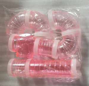 Suministros para mascotas Boer <span class=keywords><strong>Hamster</strong></span> diy, juego de <span class=keywords><strong>tubos</strong></span> para ocultar mascotas, juguete para hámster, tubo de túnel - Product Image 2