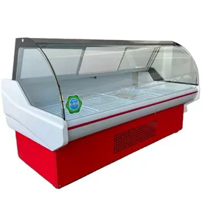 Air Cooling Deli Fridge / Glass Door cooler / Fresh Food Showcase Chiller