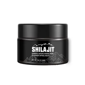 Shilajit resina pura do Himalaia marca própria a granel 30g, garrafa de 50g