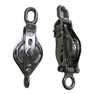 Nhà Máy Nhiệm Vụ Nặng Nề Thép Không Gỉ Snatch Ròng Rọc Tùy Chỉnh Cần Cẩu Nâng Khối Ròng Rọc Móc Thời Gian Dây Dây Cho Xây Dựng - Product Image 1