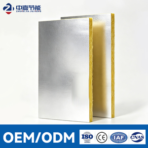 Panel de Lana de Fibra de Vidrio Revestido con Papel de Aluminio de 50 mm y 100 mm, Panel Acústico de Aislamiento Térmico, Lámina Impermeable y Resistente a la Humedad, Cuadrado - Product Image 1