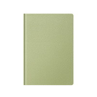 Cuaderno de Regalo SYC con Patrón de Grano de Litchi, Tapa Blanda, Encuadernado Cosido con Hilo, A5, Cuero, Bloc de Notas Minimalista Engrosado, 100 Hojas