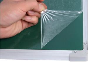 Tablero verde de alta calidad de 60x40CM para colgar en casa para niños, Oficina de enseñanza, <span class=keywords><strong>pizarra</strong></span> pequeña para colgar en la pared, tablero negro autoadhesivo - Product Image 3