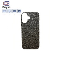Panneau acrylique PMMA/PC/PVC personnalisé, imprimé en sérigraphie, découpé par CNC, feuilles de plastique autocollantes pour la décoration des coques de téléphone