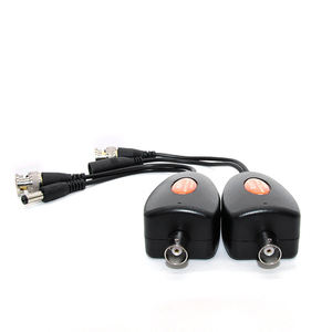 HD Video Balun Power Supply 2-in -1 <b>Cable</b> PVT Line for CCTV <b>Camera</b> System HD-TVI HD Video Balun Connector - Product Image 1