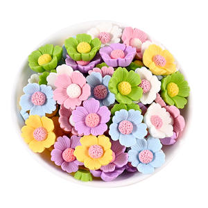 Accesorios de Resina DIY Pequeños, Pasador de Pelo con Flor de Margarita, Joyería Hecha a Mano para el Cabello, para Estilos Personalizados - Product Image 5