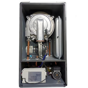Chaudière murale à condensation entièrement pré-mélangée de haute qualité 24 kW en acier inoxydable naturel pour <span class=keywords><strong>chauffe</strong></span>-<span class=keywords><strong>eau</strong></span> domestique au sol - Product Image 6