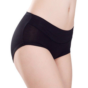 L-5XL femmes obèses Plus culottes 200 livres grande taille taille haute Modal femmes âgées moyennes personnes âgées mère Shorts - Product Image 2