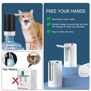 <b>Water</b> Bottle Dispenser Universal Foldable Automatic <b>Water</b> Bottle <b>Pump</b> with Display Portable <b>Electric</b> Drinking <b>Water</b> <b>Pump</b> - Product Image 3