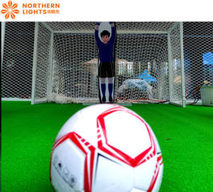 डिजिटल स्पोर्ट्स सॉकर जुर्माना खेल इनडोर रोबोट कीपर एडवेंचर पार्क और हवाई अड्डों के लिए धातु निर्माण के साथ - Product Image 1