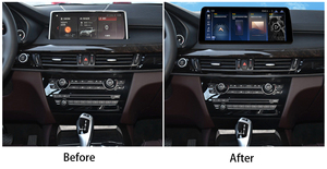 Radio para coche con pantalla táctil HD de 12.3 pulgadas Android para BMW X5 G05 EVO 2018, sistema dual, navegación GPS, reproductor de música Bluetooth - Product Image 2