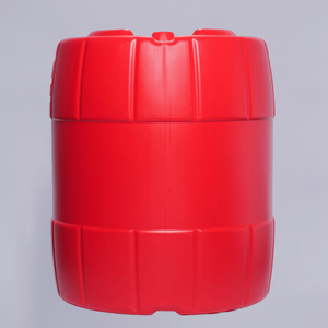 Bidon rond en polyéthylène HDPE rouge de 18 L, vide, de qualité supérieure, pour carburant, eau, produits chimiques, fabriqué au Vietnam - Product Image 3
