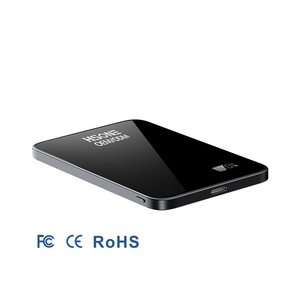 LF21 Strong Magnetic 3-in-1 Wireless Power Bank 7mm Ultra <b>Thin</b> Aluminum <b>Mirror</b> Glass with LED Display and 15W Fast Charging - Product Image 2