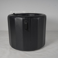 Baignoire à glace pliable en PVC, baignoire gonflable portable avec couvercle et protection pour les athlètes, utilisation en extérieur