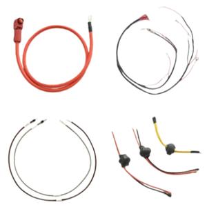 Connettore Wafer Passo 1.25mm <span class=keywords><strong>2</strong></span>-Pin 1007 28AWG con Cavi Rossi e Neri, Estremità Stagnate, Grado di Protezione IP67, PVC per Uso Automobilistico, Computer ed Elettronico - Product Image 5