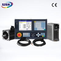 Juegos Completos Incluyen Servomotor y Controlador Kit Completo de 3 Ejes X y Z para Torno Controlador CNC