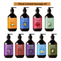 Huile Essentielle Bio Apaisante et Hydratante pour Massage Corporel en Flacon Pompe
