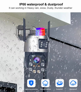 36X <span class=keywords><strong>Zoom</strong></span> óptico AI Humanoide Detección Alarma PTZ WIFI Cámara Visión nocturna a todo color Intercomunicador dual Impermeable IP Seguridad CMOS - Product Image 6