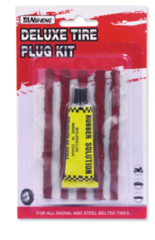 ANMA/OEM Juego de 5 Tiras de Goma Vulcanizada <span class=keywords><strong>Impermeable</strong></span> <span class=keywords><strong>para</strong></span> Reparación de Neumáticos de 6100 mm + Lubricante de 12 g, 1 Año de Garantía - Product Image 2