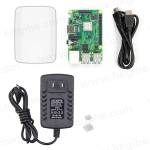 Thương hiệu mới Pi 3 mô hình B + Starter phát triển Kit USB Charger tản nhiệt Set với mức giá tuyệt vời - Product Image 1
