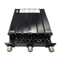 Duplexeur UHF à isolation élevée 30W 380-520MHz N-Femelle pour systèmes radio bidirectionnels