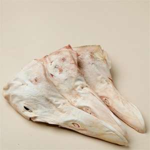 पालतू पशु स्नैक्स, बिल्ली, कुत्ते के दांत पीसने और सफाई प्रशिक्षण, फ्रीज-सूखे बत्तख के सिर का इलाज - Product Image 3