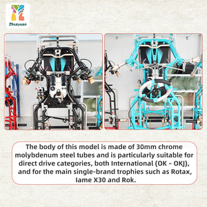 แชสซีรถโกคาร์ท EU Zhuoyuan OK KF 2 จังหวะ สำหรับการแข่งขันแบบขับเคลื่อนโดยตรง ใช้เครื่องยนต์เบนซิน OKJ สำหรับผู้ใหญ่ - Product Image 3