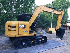 รถขุดขนาดเล็ก CAT 307E2 น้ำหนัก 7 ตัน แบบตีนตะขาบ พร้อมบุ้งกี๋ขุดดิน อุปกรณ์ก่อสร้างระบบไฮดรอลิก - Product Image 2