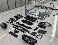 Kit de Conversión de Carrocería con Faros Delanteros, Faros Traseros, Parachoques, Faldones Laterales y Parrilla para BMW X5 G05 2019-23, Actualización al Estilo M-Tech LCI 2024