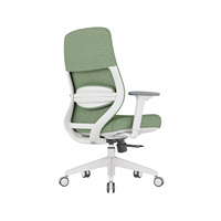 Fauteuil de Direction Moderne en Tissu, Système de Réglage Complet, Vente Directe Usine, Idéal pour Bureau de Manager et Salon VIP
