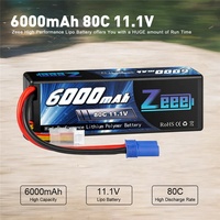 ل RC 1/8 1/10 مقياس المركبات سيارة الشاحنات قوارب 11.1V يبو بطارية 6000mAh غطاء واقٍ مزخرف لهاتف آيفون البطارية