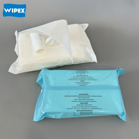 Matière première pour lingettes humides utilisées dans les centres médicaux, lingettes humides pour usage hospitalier, tissu non tissé, lingettes sèches en spunlace
