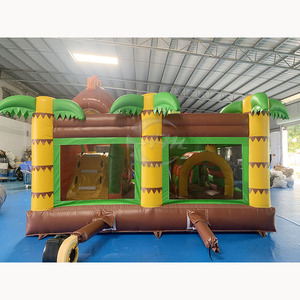 <span class=keywords><strong>Château</strong></span> <span class=keywords><strong>Gonflable</strong></span> Combo de Haute Qualité Thème <span class=keywords><strong>Dinosaure</strong></span> en PVC et Tissu Oxford avec Souffleur et Kits de Réparation Inclus - Product Image 3