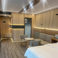 Espace Insonorisé Pliable Sleep Box Cabine Capsule Hôtel Conteneur Maisons Chambre Sentry Box Garde Maison Modèle 3D Conception